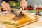 Kuhn Rikon ICED Steak Knife 4.13-Inch, Set of 4, Ice Hardened German Stainless Blade
